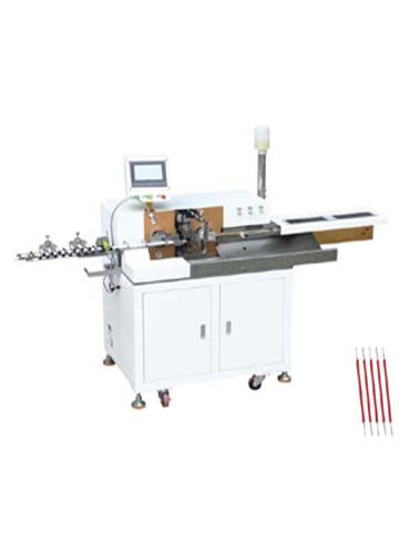 automatic wire cutting stripping twisting and tinning machine