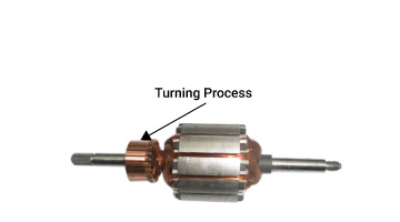 Commutator Turning Machine